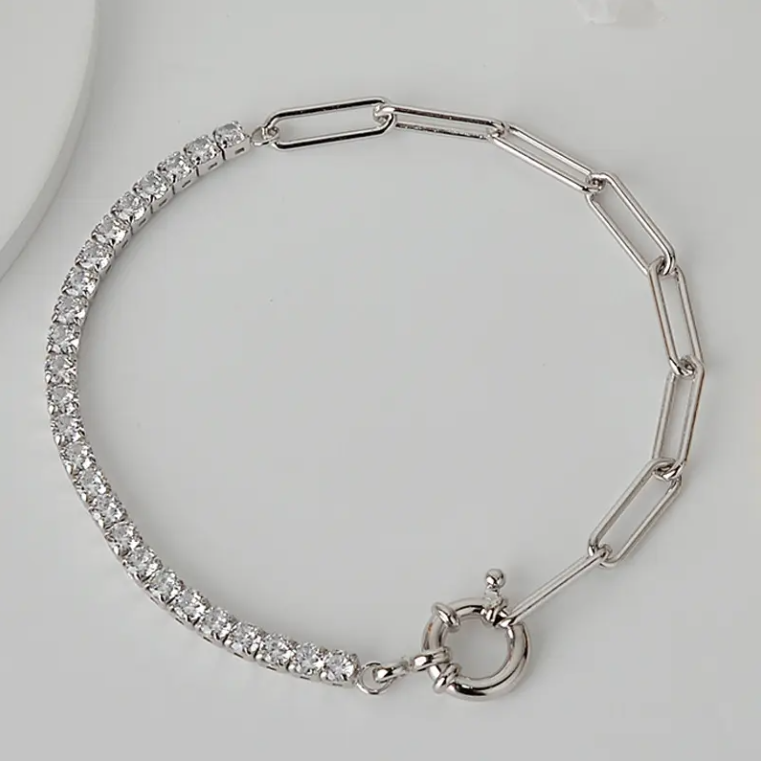 Cubic Link Bracelet