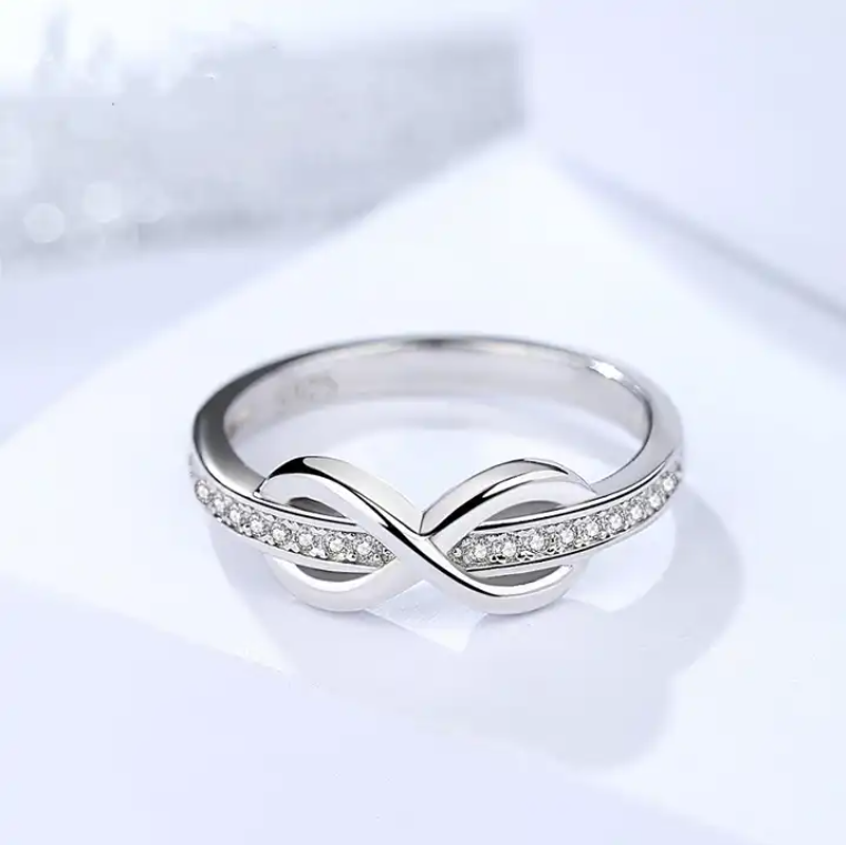 Infinity Diamond Ring